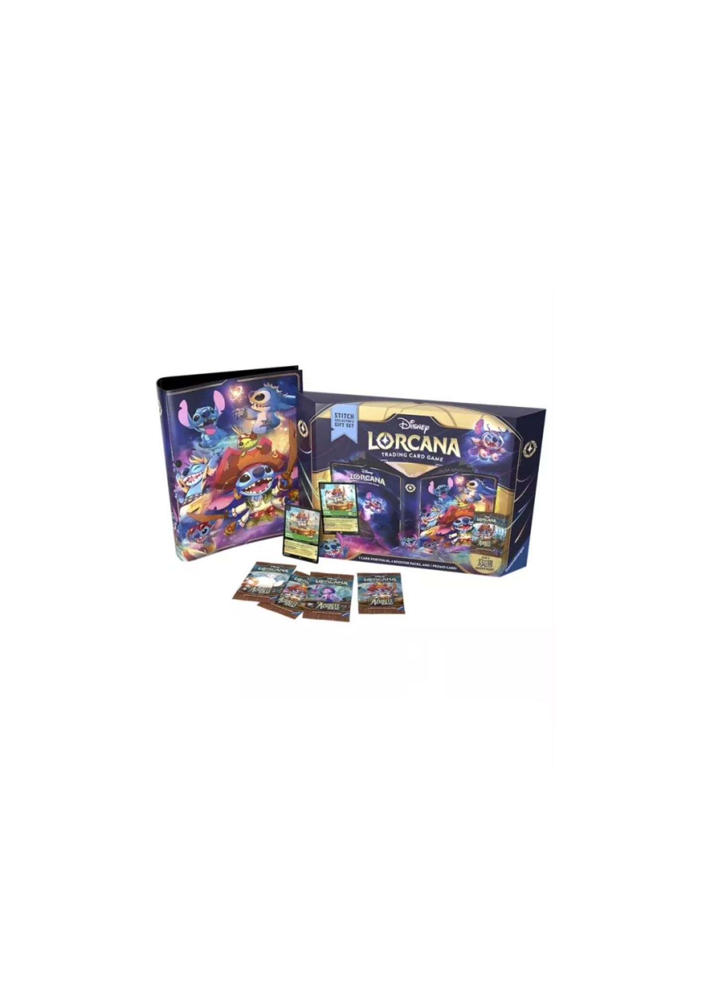 Gift Set Stitch Collector's Azurite Sea Inglés - Disney Lorcana TCG