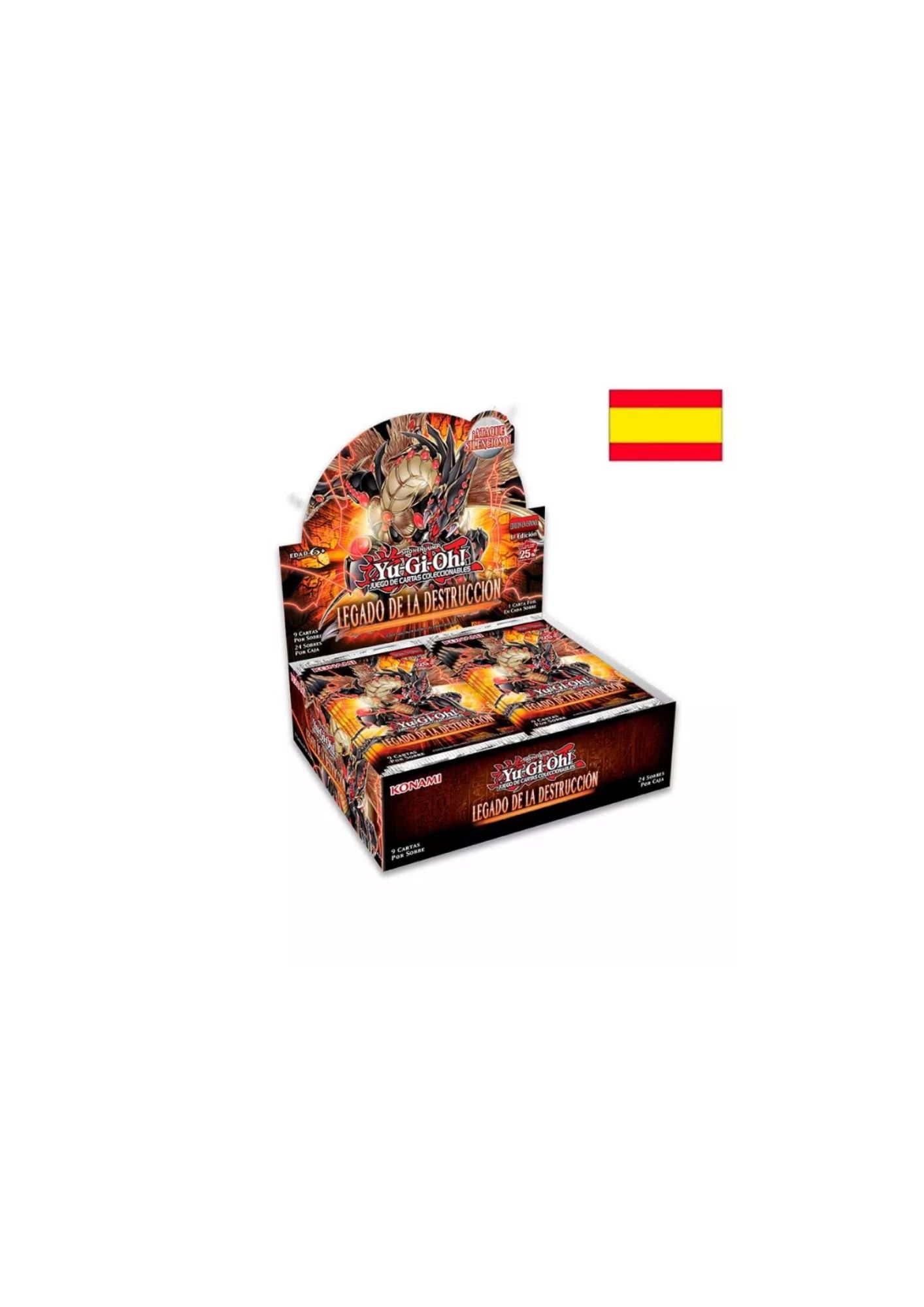 Caja de sobres Legacy Of Destruction Español - Yu-Gi-Oh - Konami