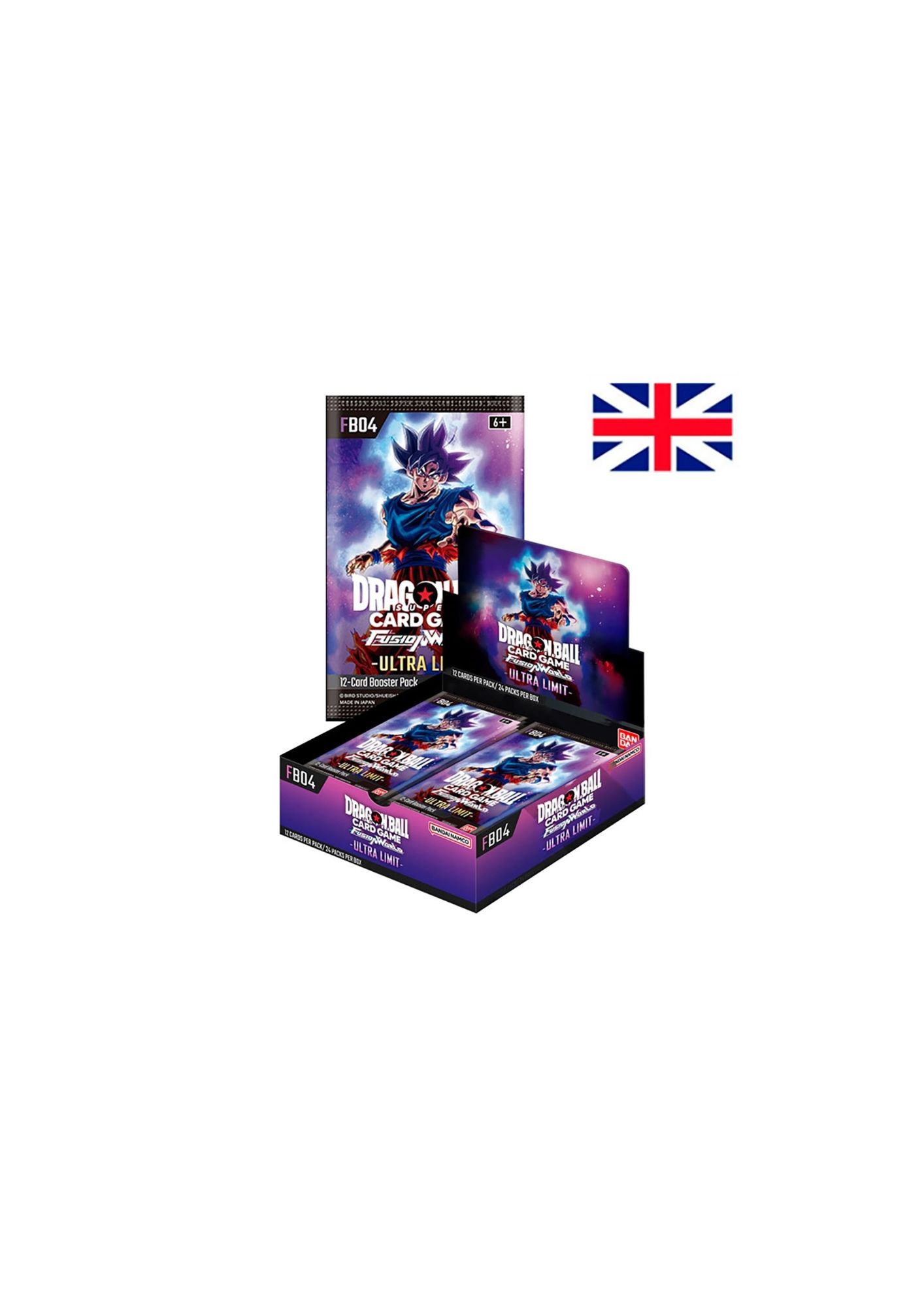 Booster Box Display FB04 Fusion World Inglés - Dragon Ball Super Card Game