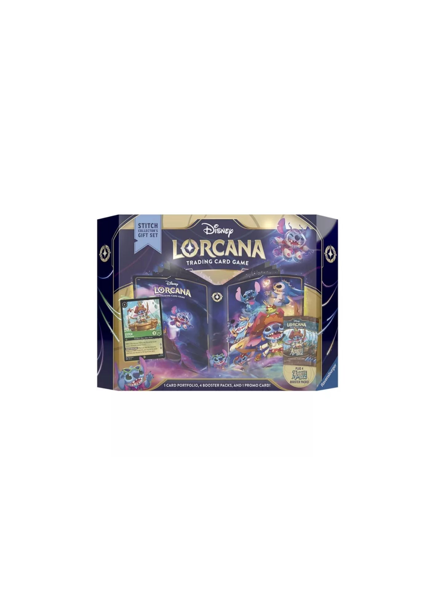 Gift Set Stitch Collector's Azurite Sea Inglés - Disney Lorcana TCG