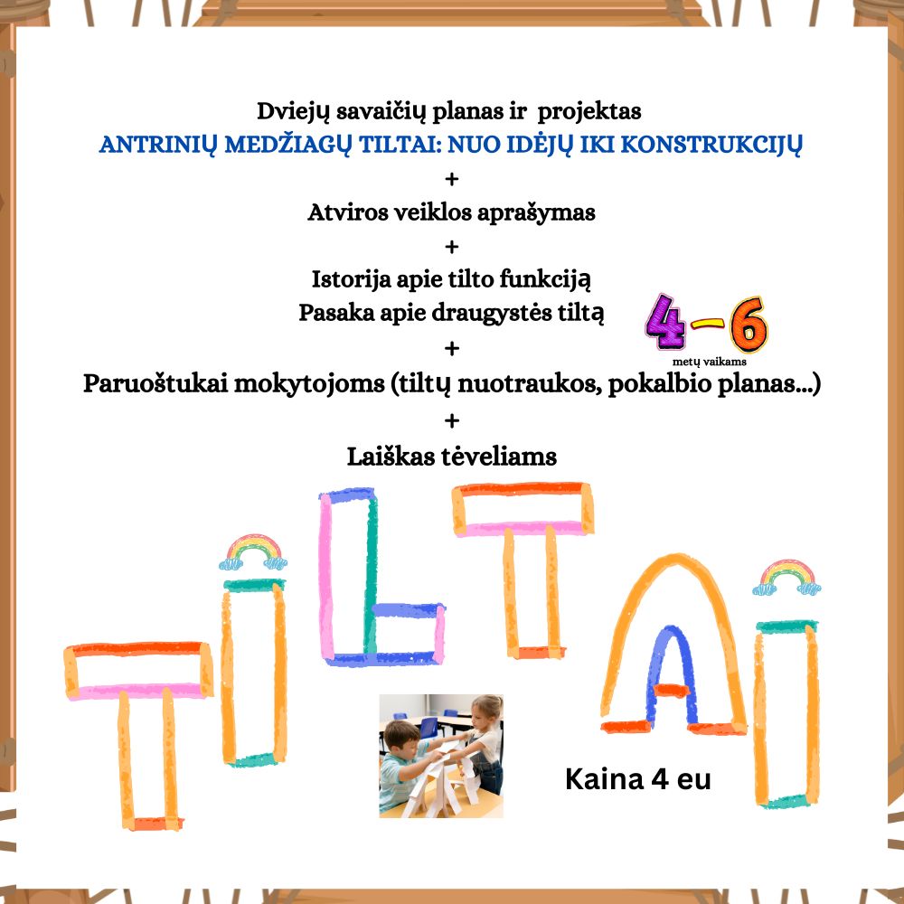 Projektas Tiltai, jungiantys pasaulius