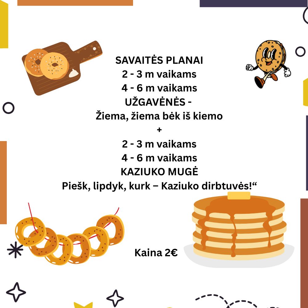Užgavėnių ir Kaziuko mugės planai