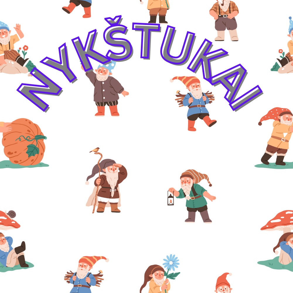 Spalvinimo rinkinukas Nykštukų tema 