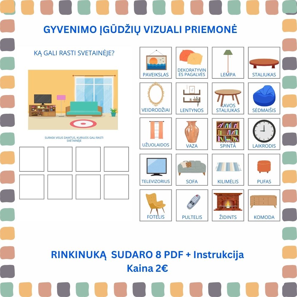 Gyvenimo Įgūdžius lavinantis žaidimas