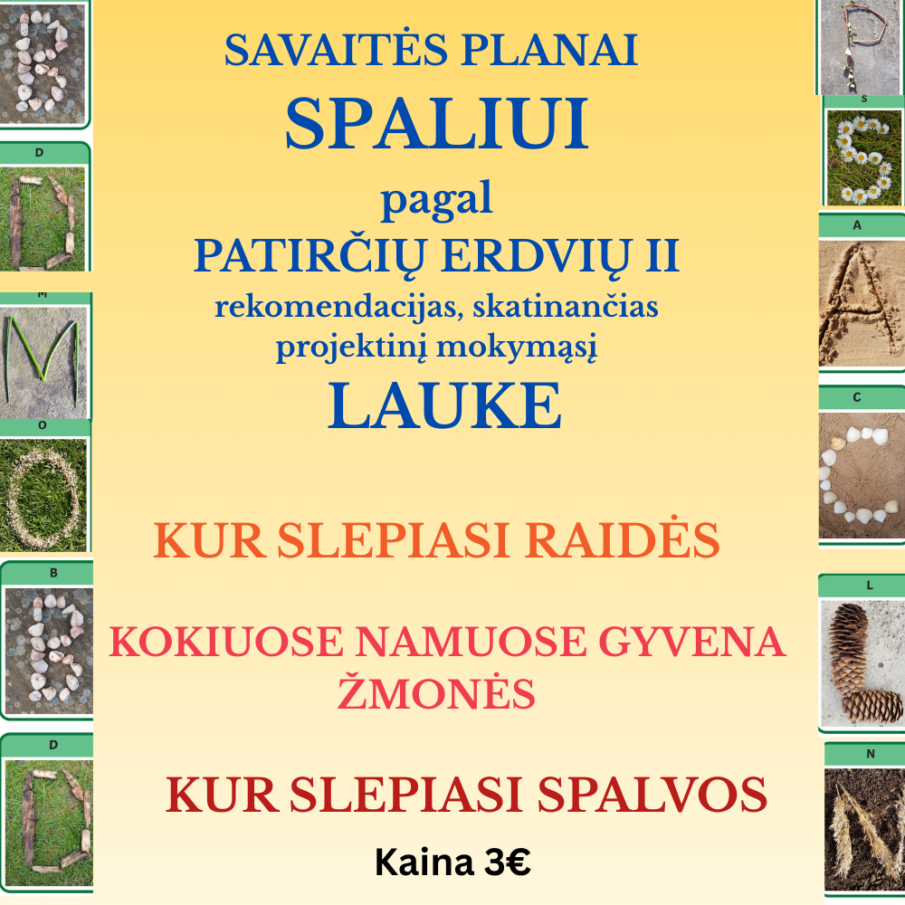 Patyrimų erdvės lauke – atradimų kupinas Spalis
