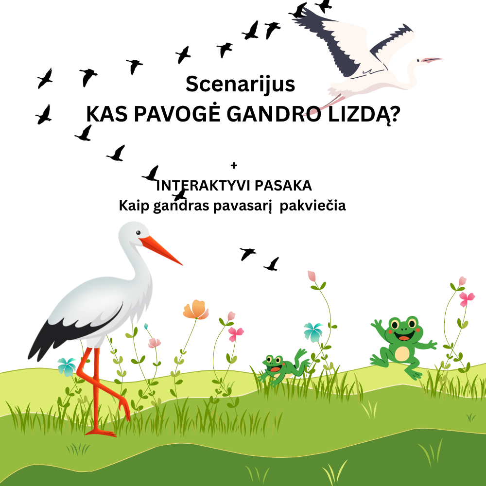 🌿🕊️ Gandro dienos rinkinys darželiui – sutikime pavasarį kartu! 🌷