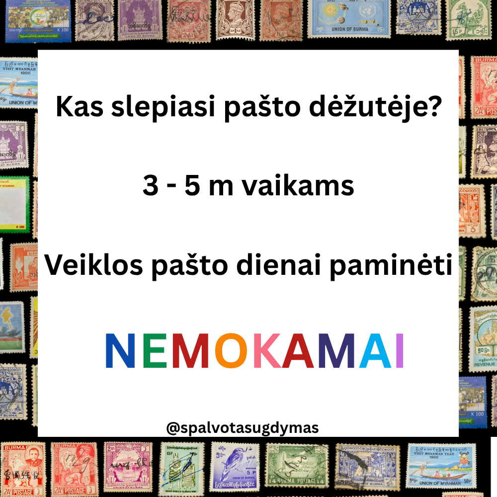 Nemokamas PDF rinkinys Pasaulinei pašto dienai!