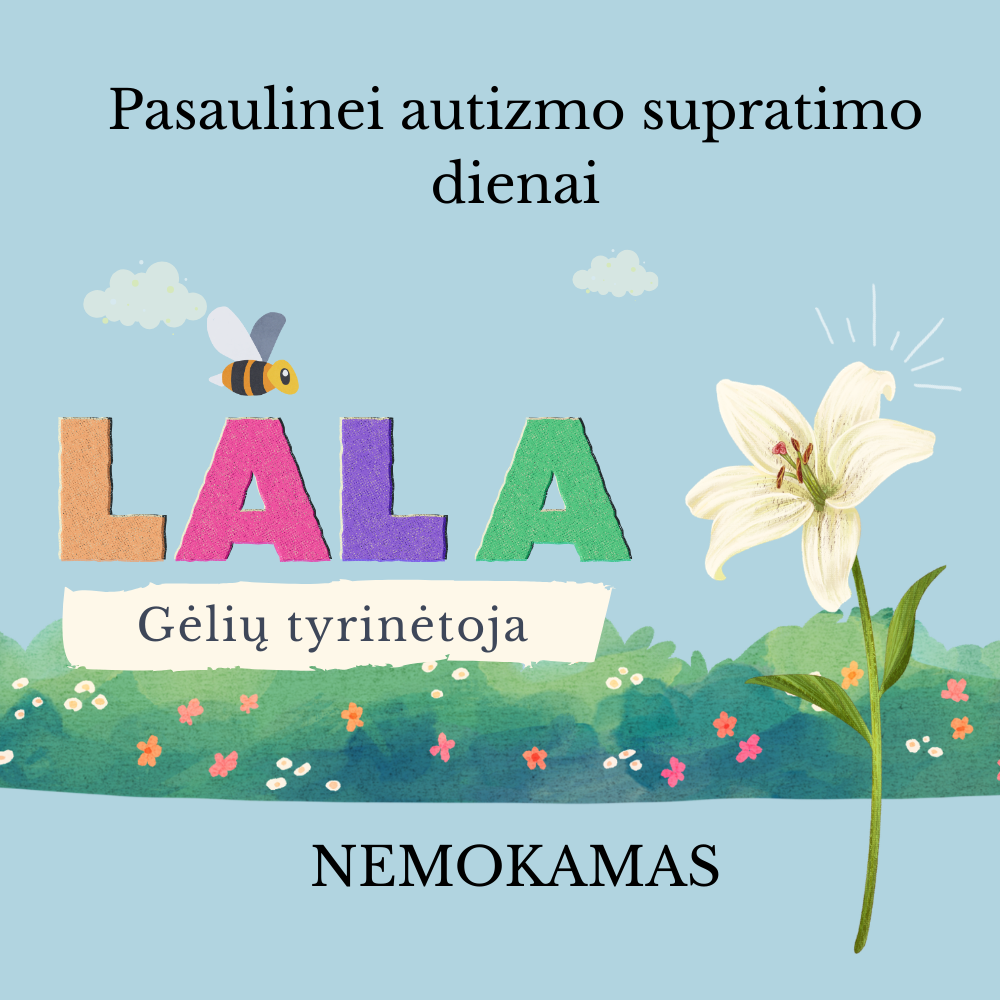  NEMOKAMAS rinkinys 5 - 8 m. vaikų  pamokai apie autizmą! 🐝