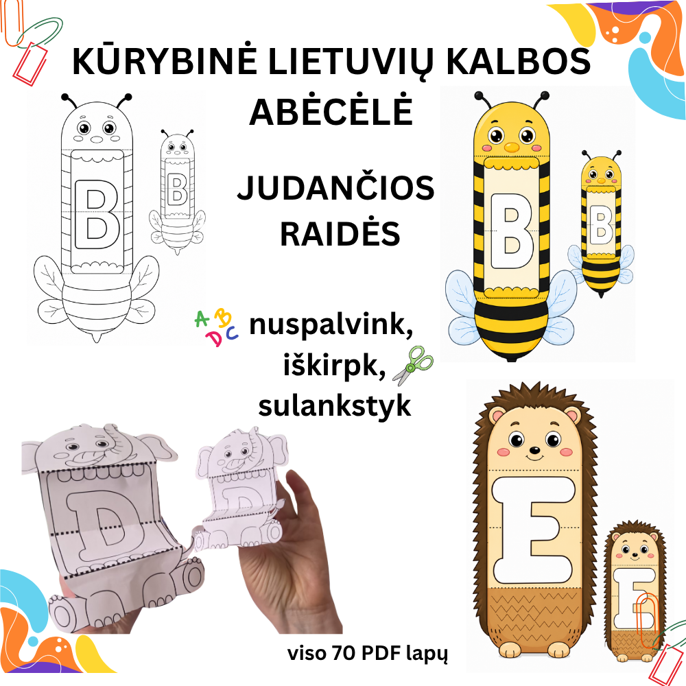 NAUJIENA! KŪRYBINĖ LIETUVIŲ KALBOS ABĖCĖLĖ