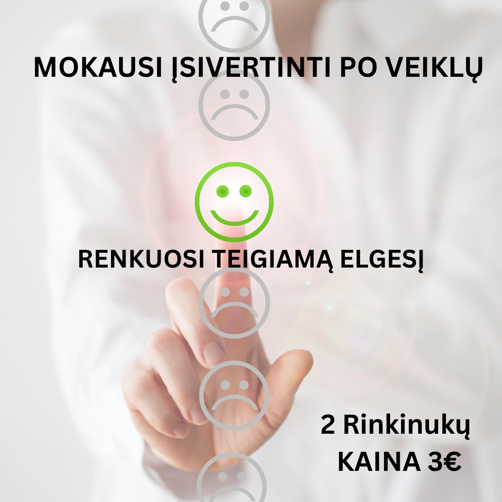 2 in 1 Įsivertinimo po veiklų rinkinukas + Teigiamo elgesio įsivertinimas