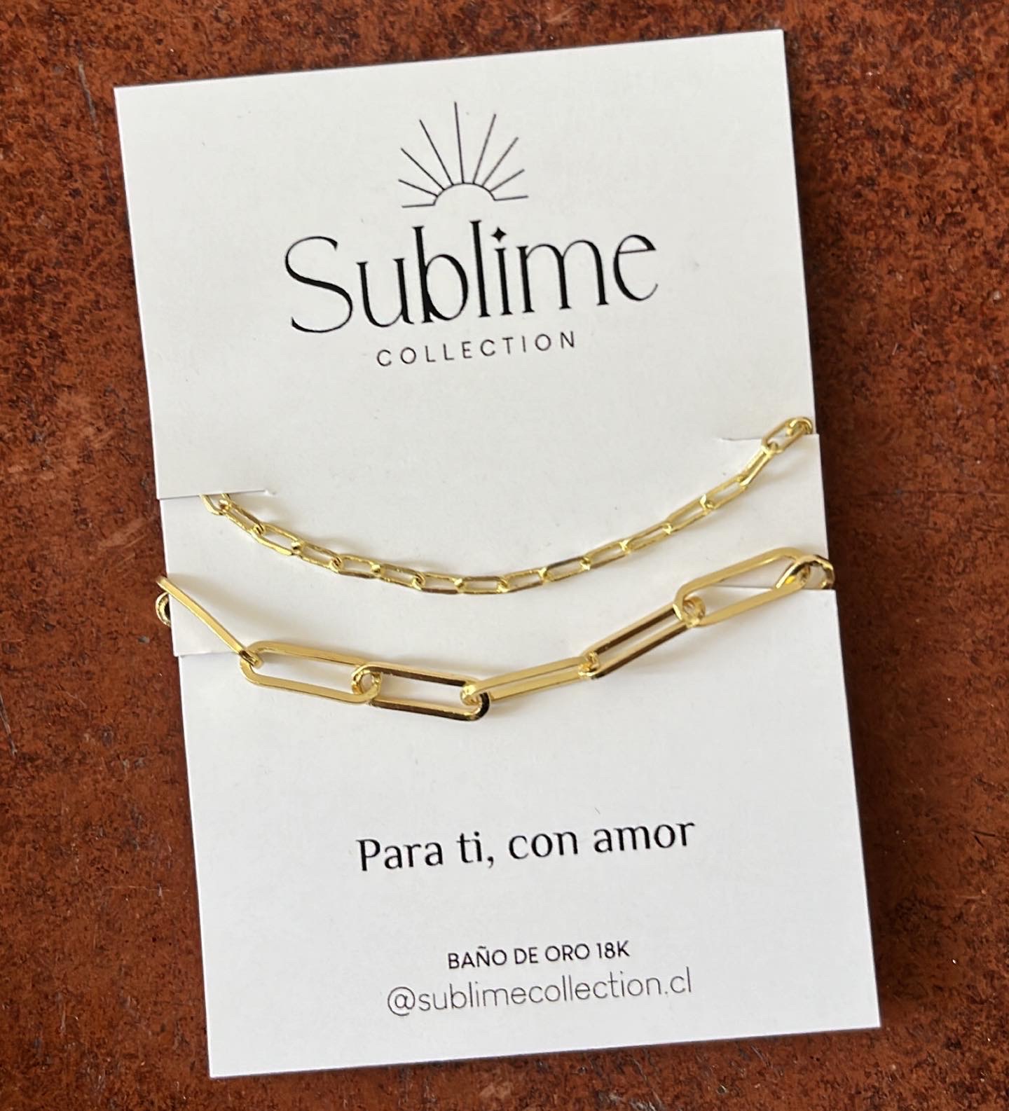 Pulseras Pack Eslabón
