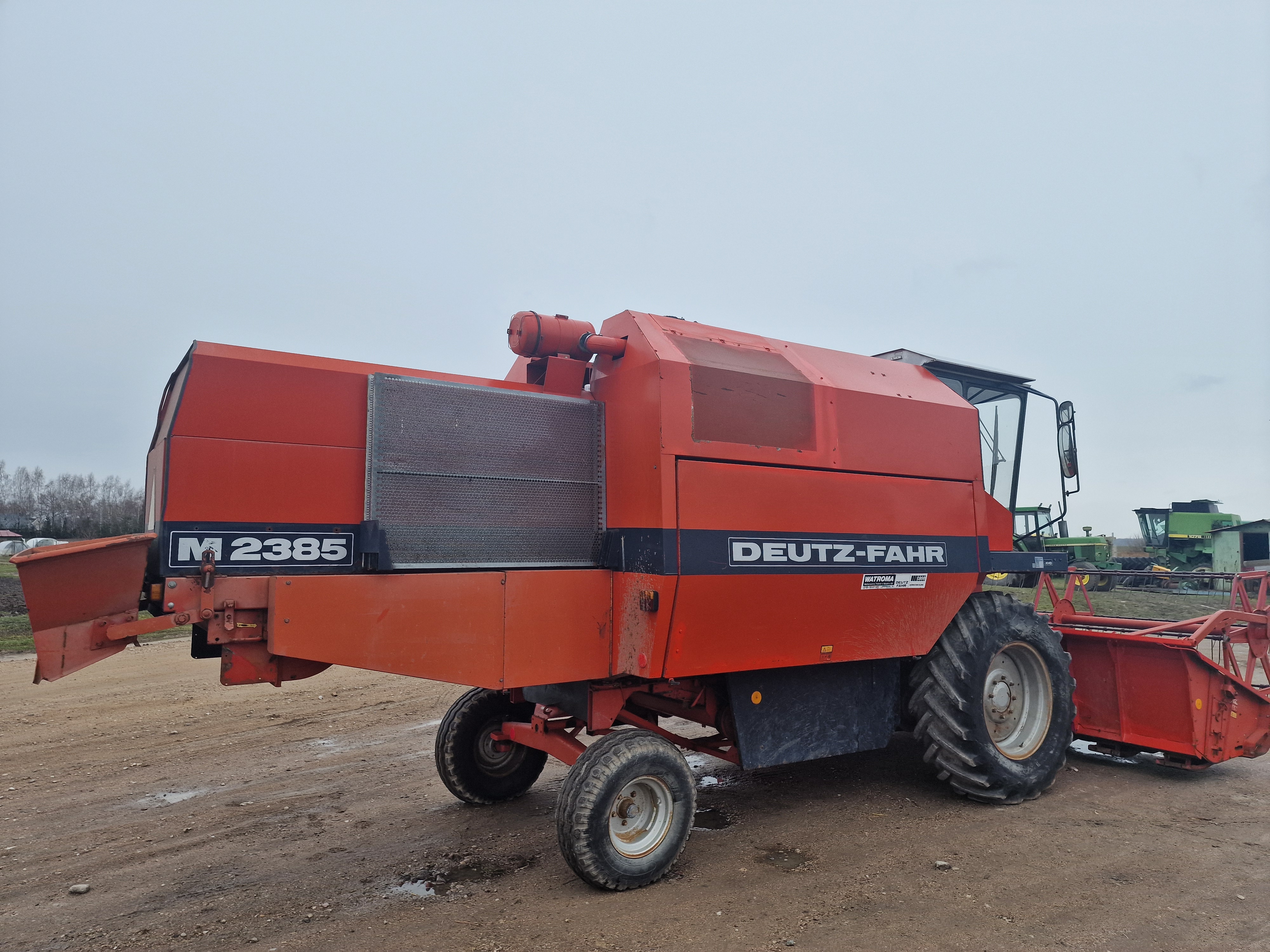 Javų kombainas Deutz Fahr 2385