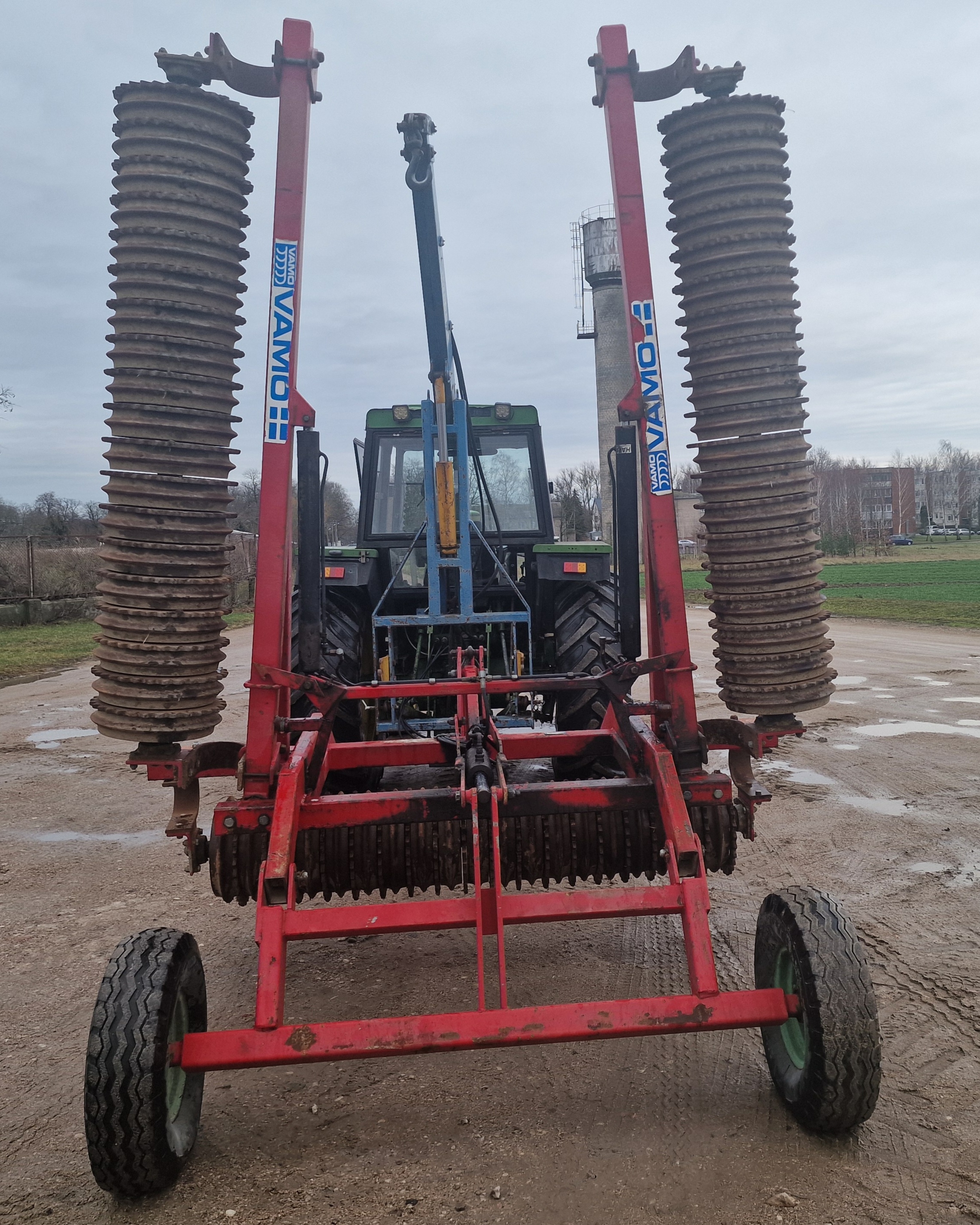 Žemės tankinimo volai Vamo