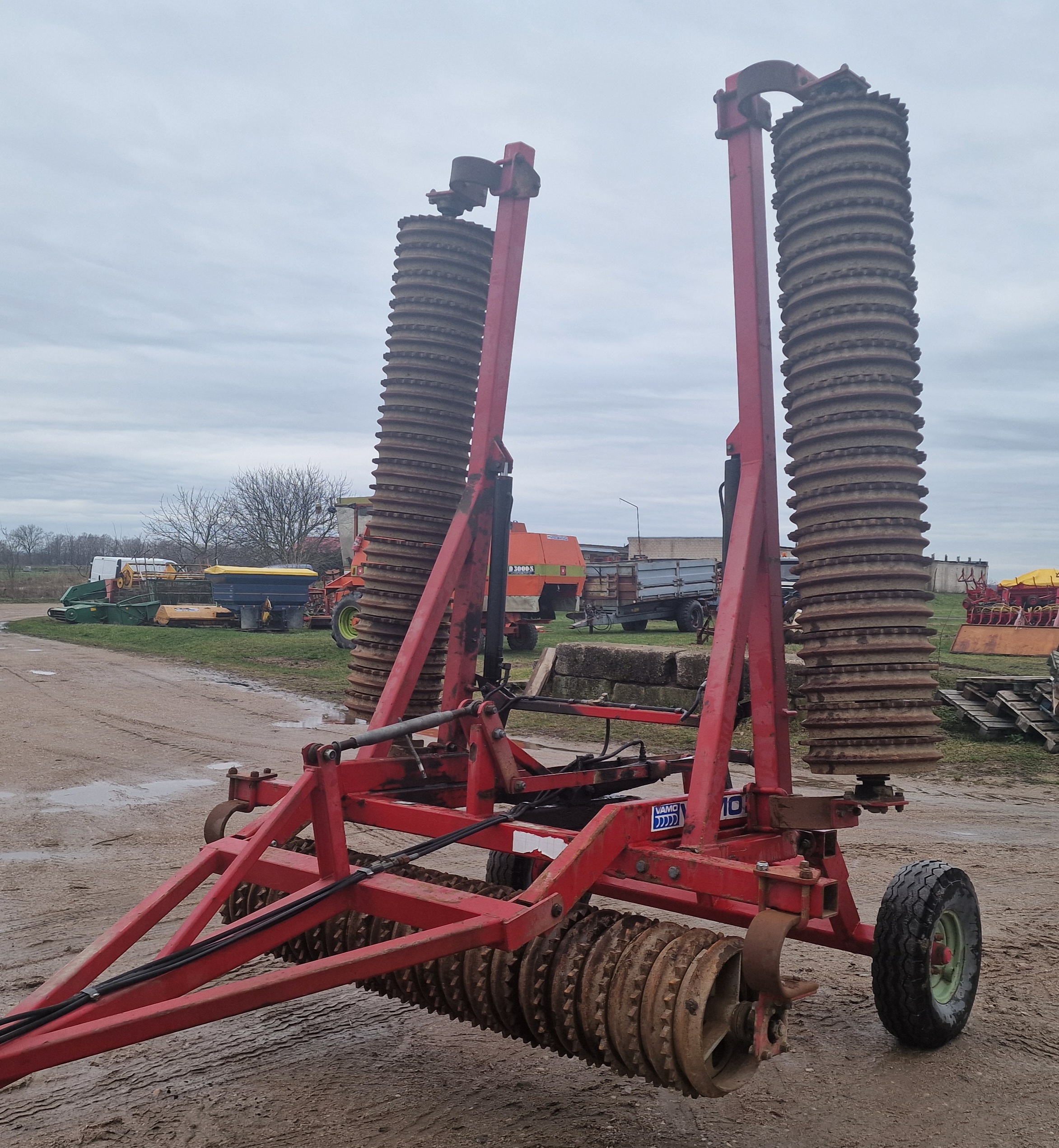 Žemės tankinimo volai Vamo