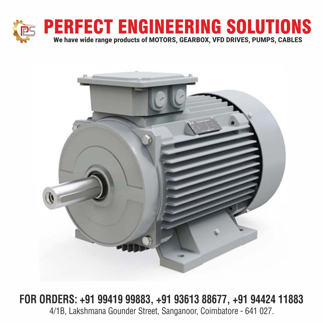 IE2, IE3, IE4, IE5 Foot-Mounted Electric Motors | Lakshmi Electrical Drives Ltd