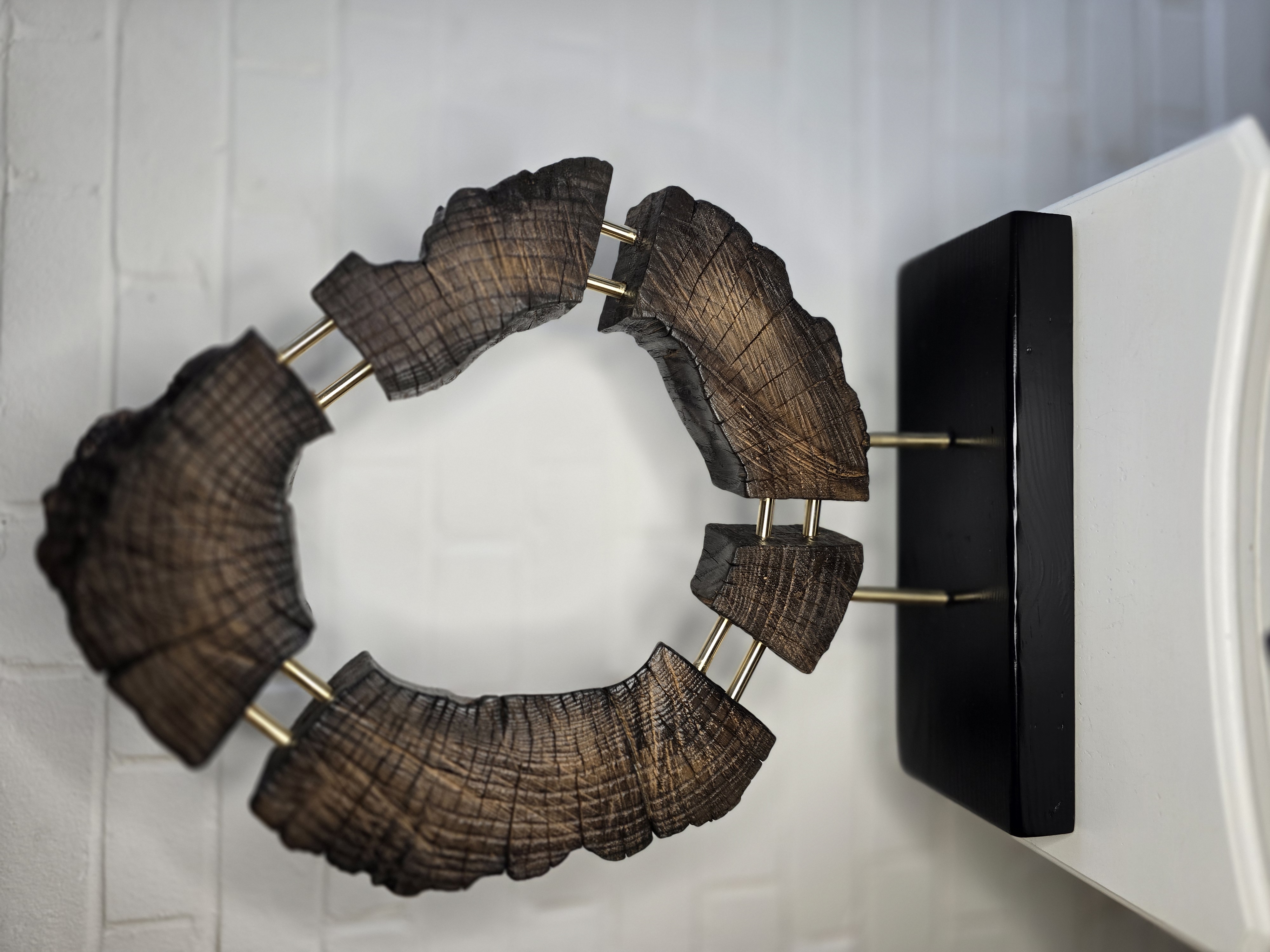 Decorative Wooden Sculpture Stargate