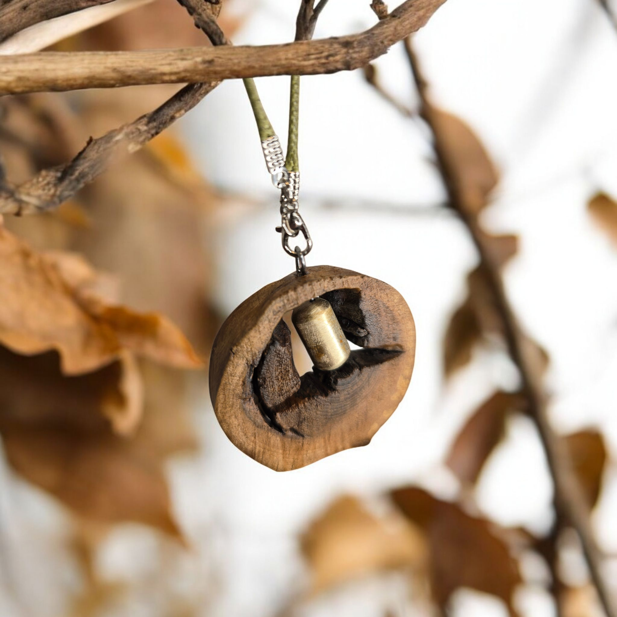 Handcrafted Wooden Pendant