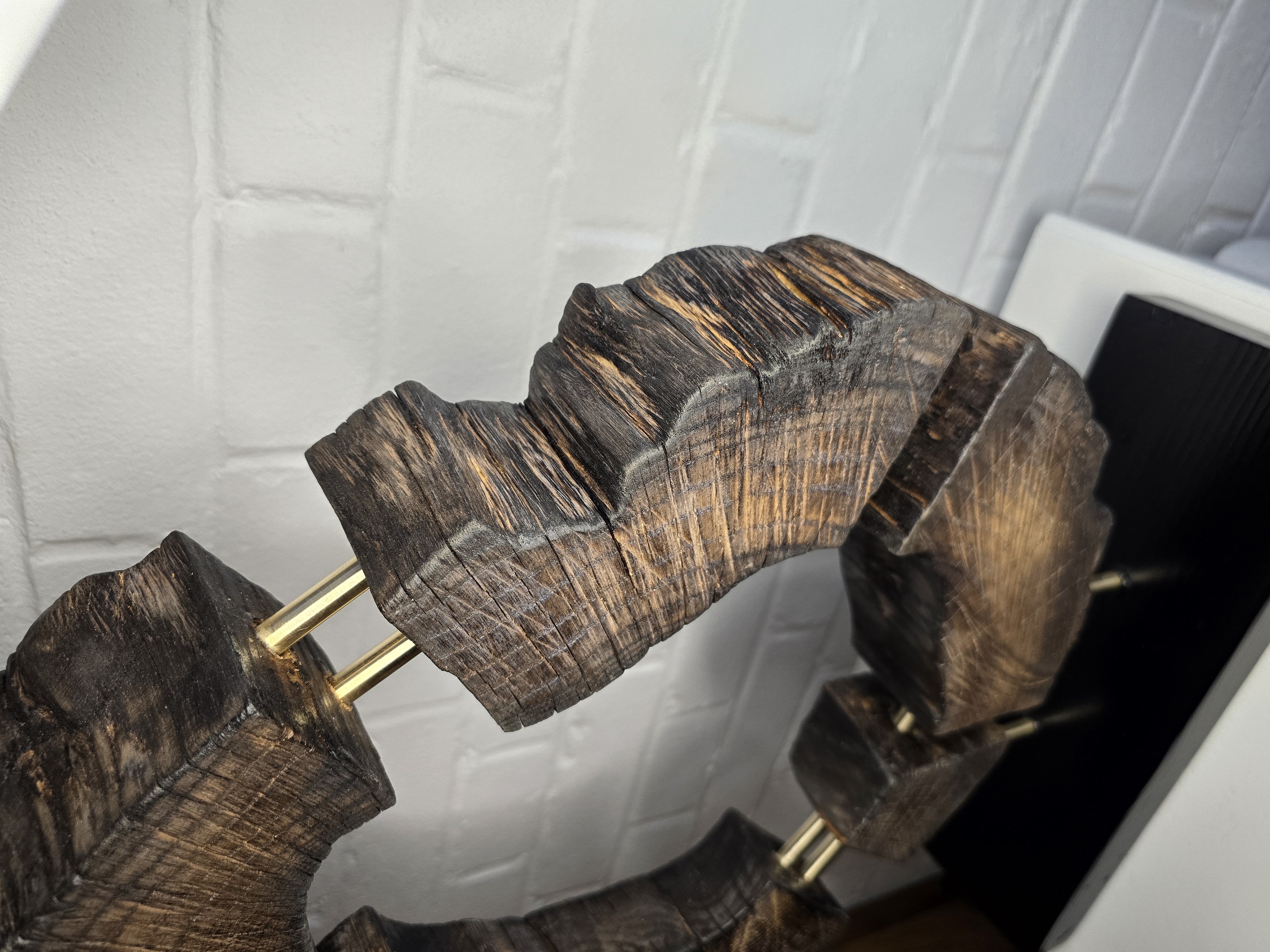 Decorative Wooden Sculpture Stargate