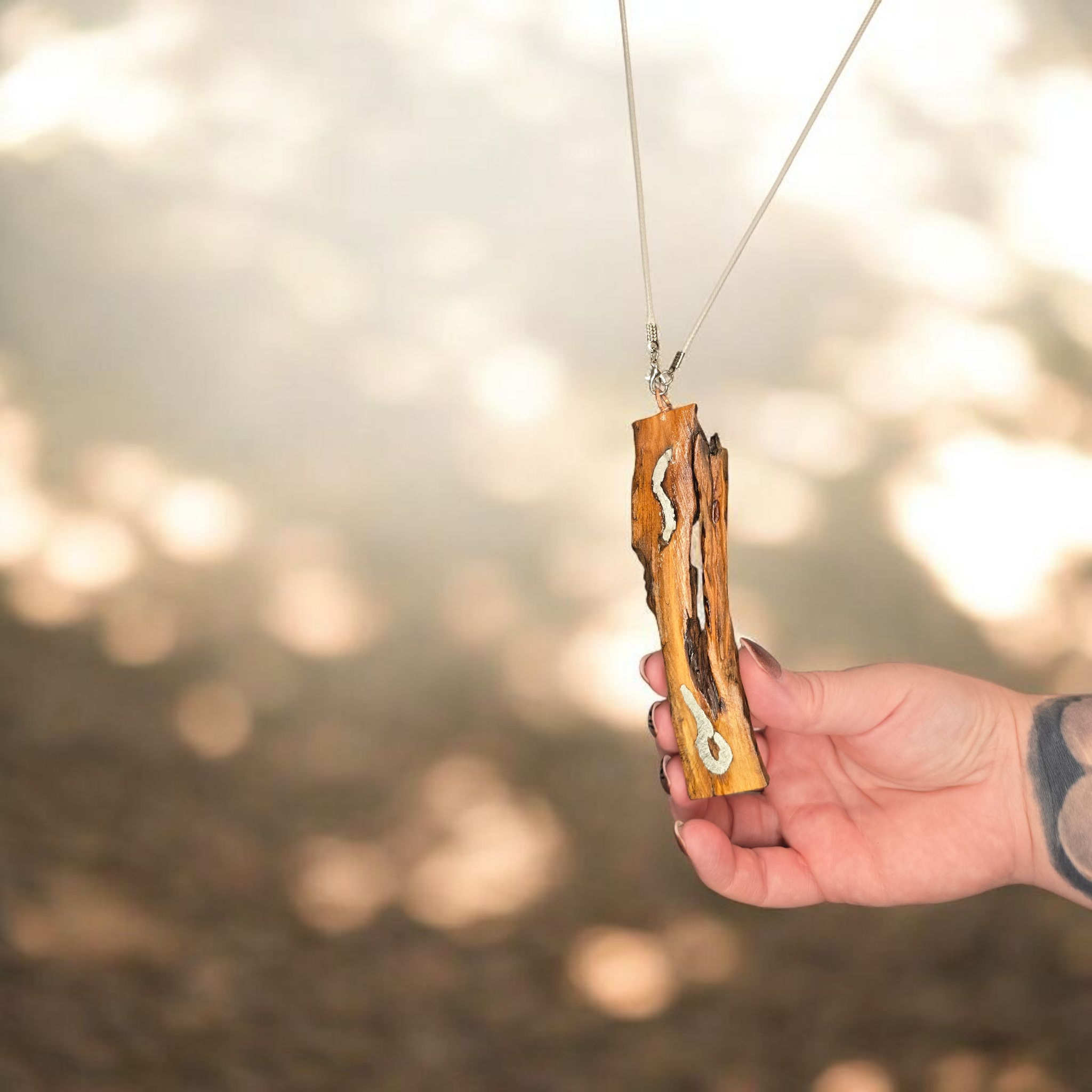 Handcrafted Wooden Pendant