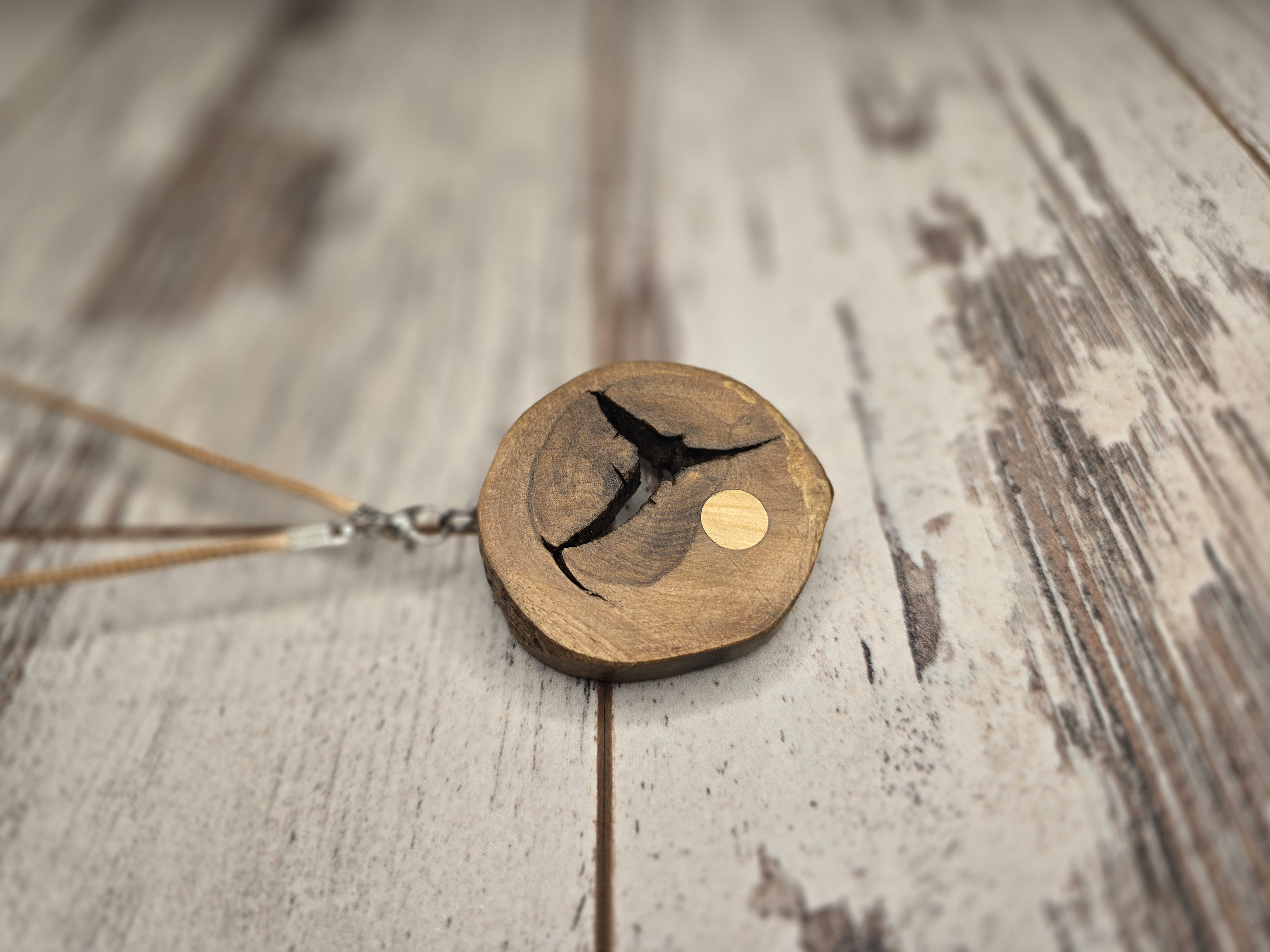 Handcrafted Wooden Pendant