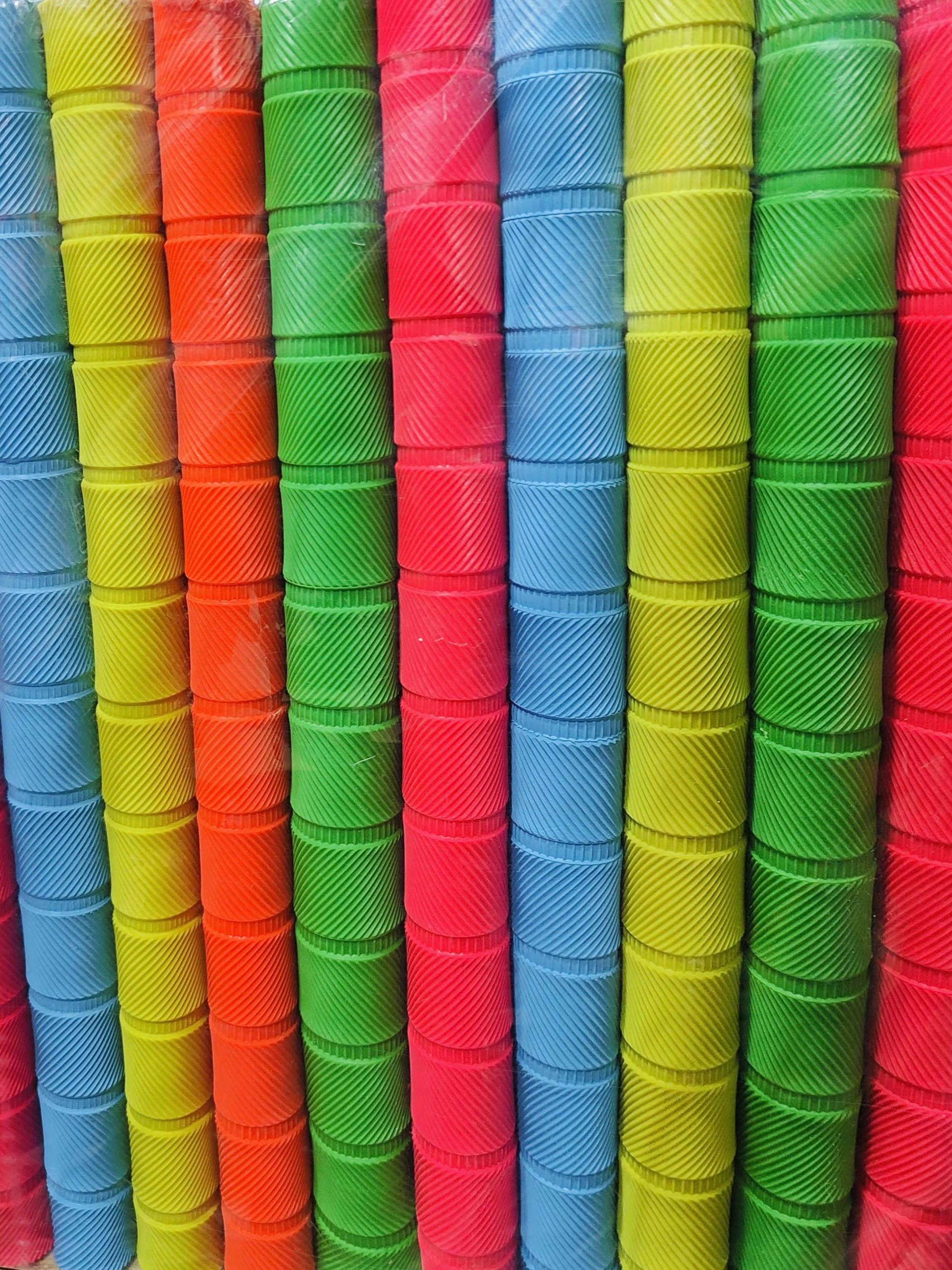 CRICKET BAT GRIP Qt-6pcs (COLOURFUL)