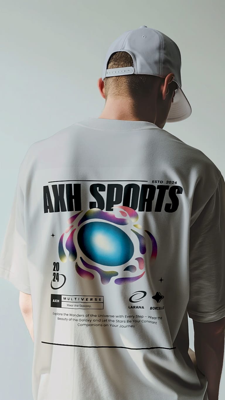 AXH SPORTS CONSTILLATION OVERSIZED TEE