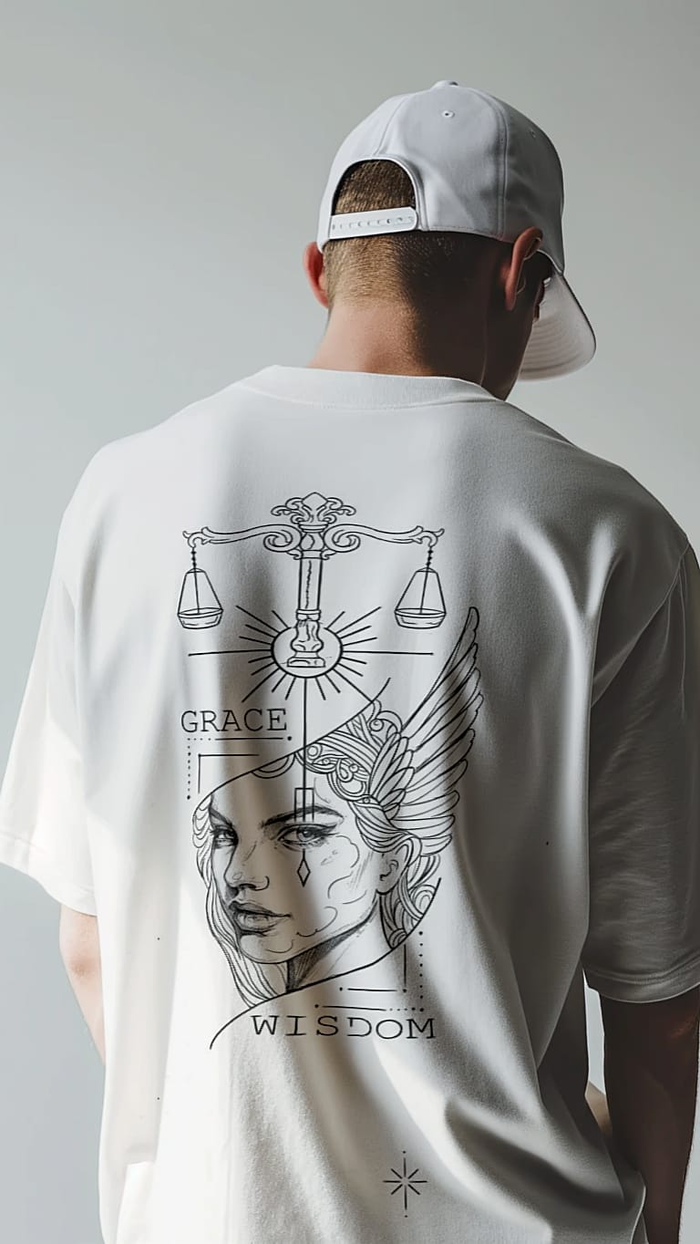 WISDOM OVERSIZED TEE
