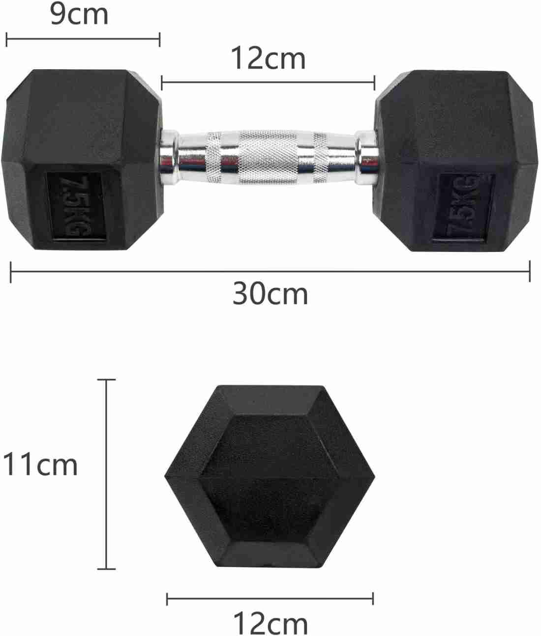 7.5 kg Dumbbell (Set of 2)