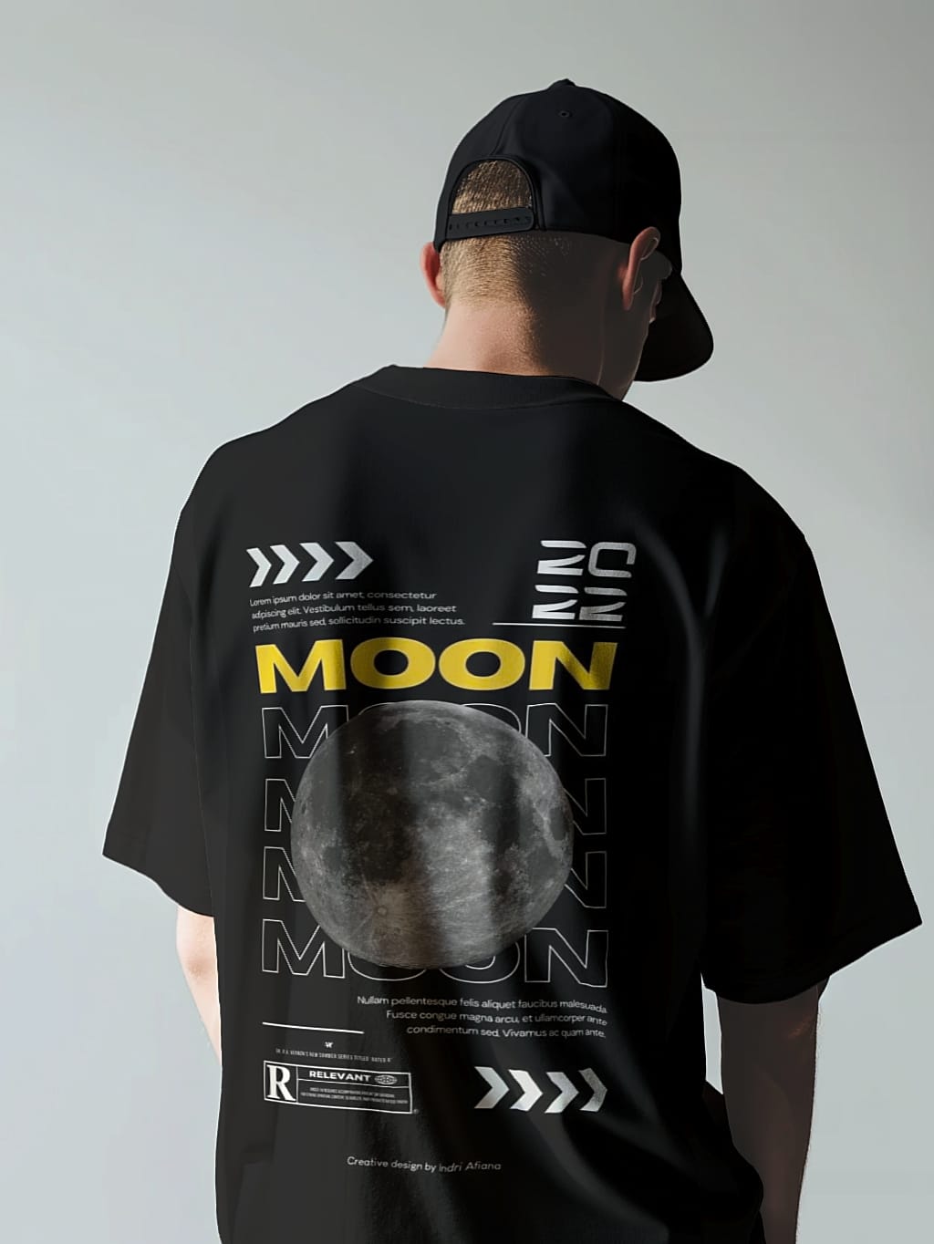 MOON OVERSIZED TEE