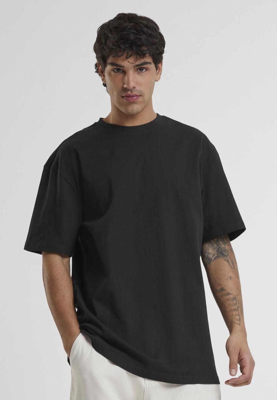 BLACK OVERSIZED TEE