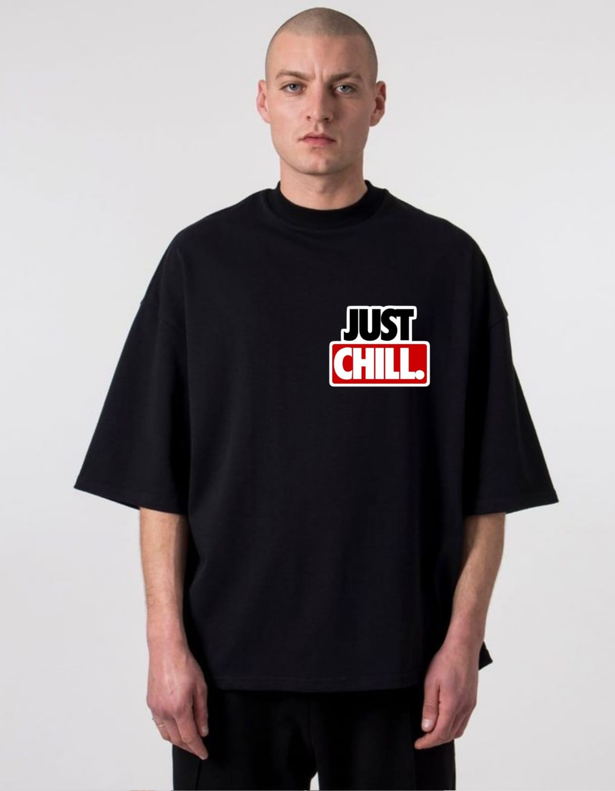 JUST CHILL OVERSIZED TEE