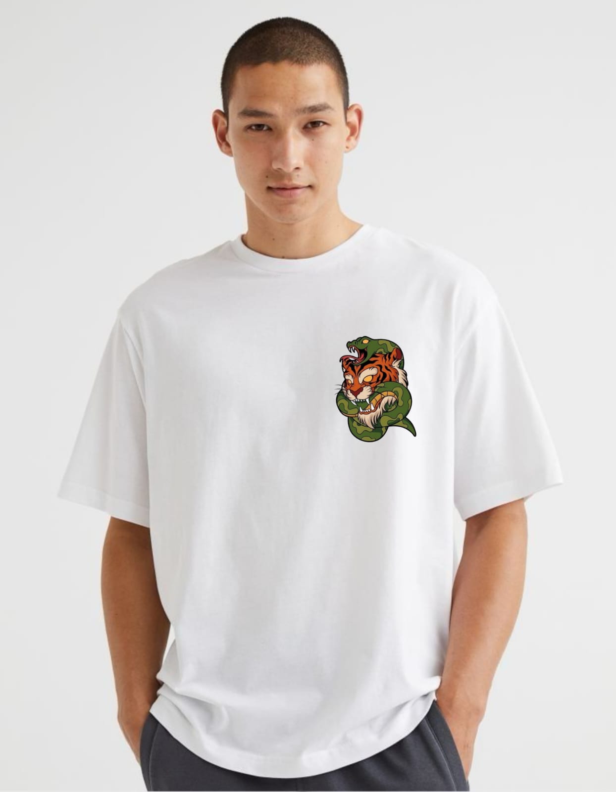 THE SKELETON OVESIZED TEE