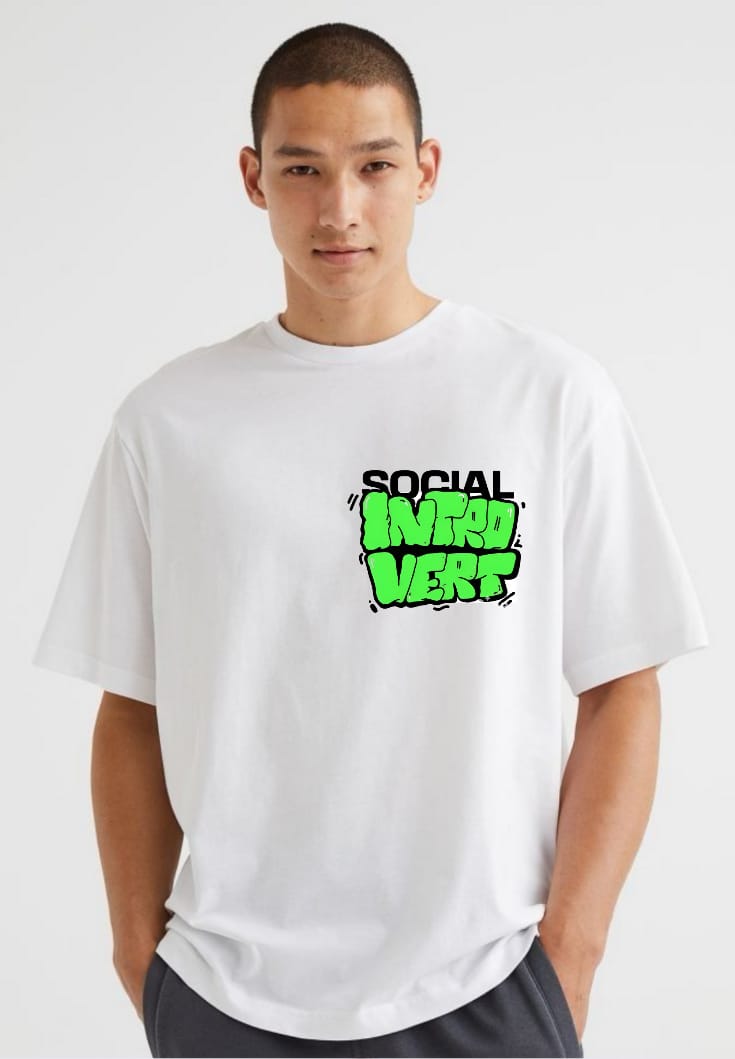 SOCIAL INTROVERT OVERSIZED TEE