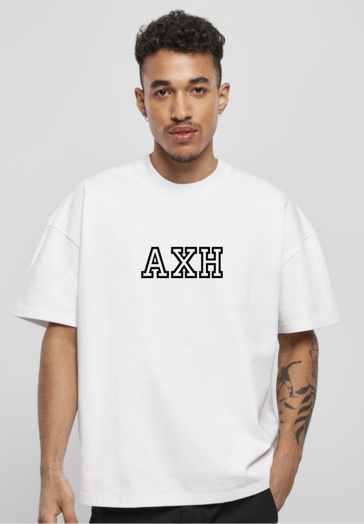 AXH LINES OVERSIZED TEE