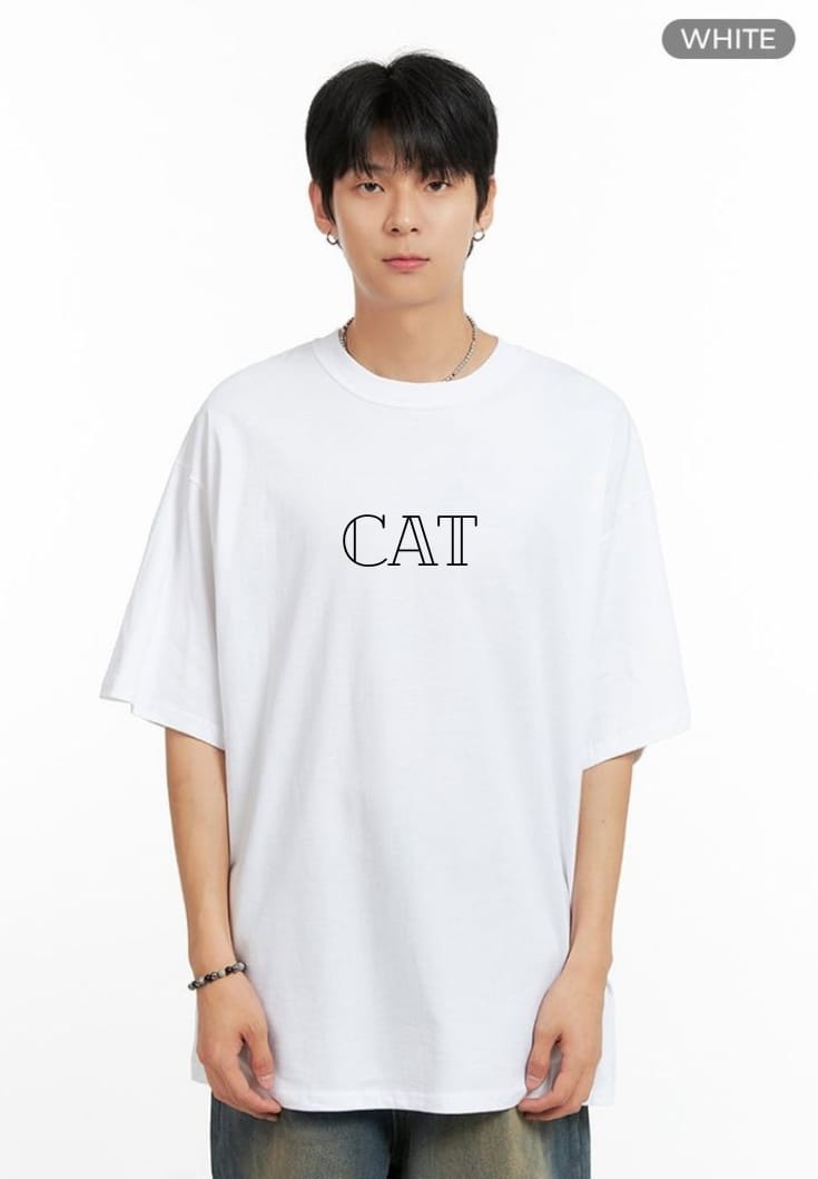 AXH CAT OVERSIZED TEE