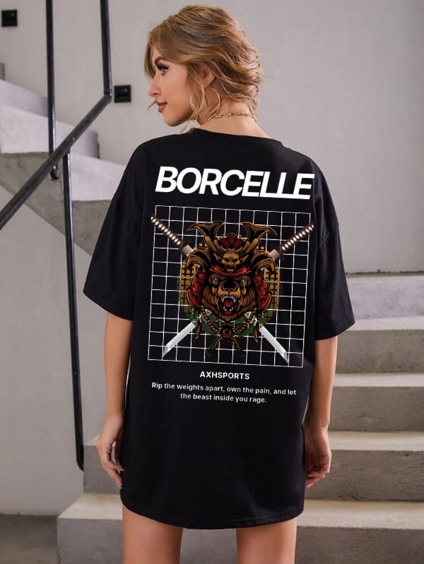 BORCELLE OVERSIZED TSHIRT