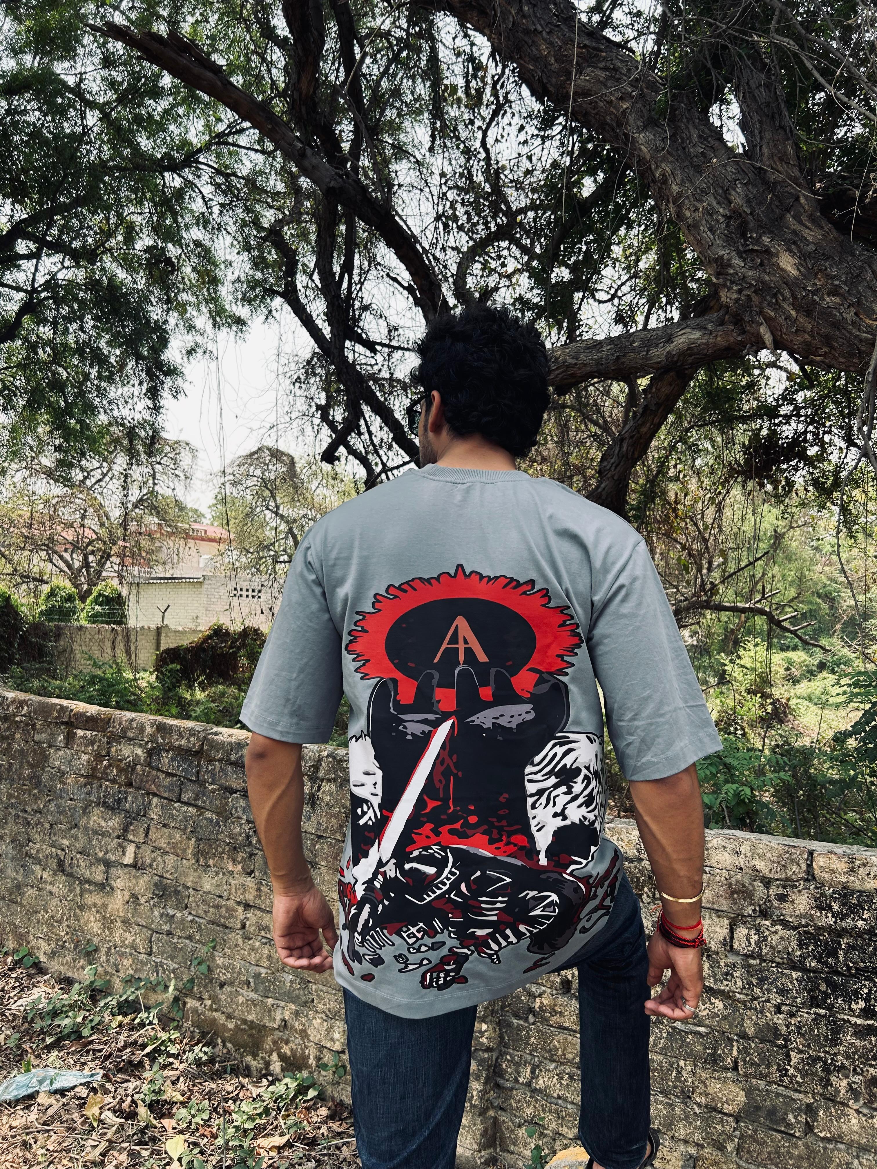 AXH WARRIOR OVERSIZED TEE