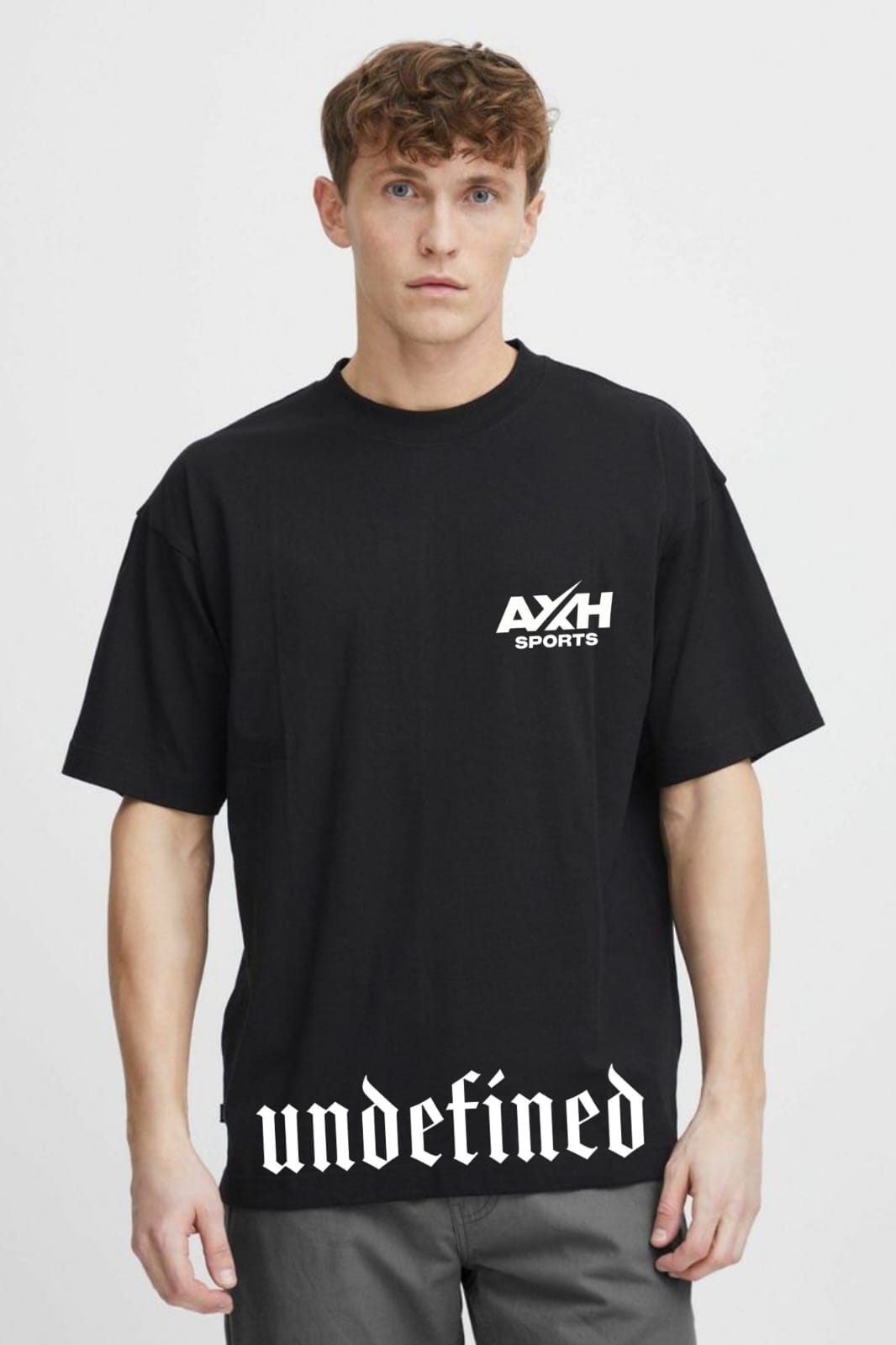 AXH Sports 'Undefined' Black T-shirt