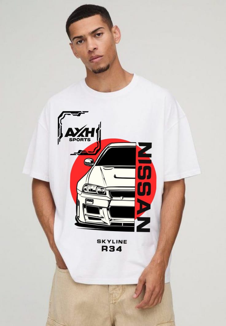 Nissan Skyline R34 Graphic T-shirt