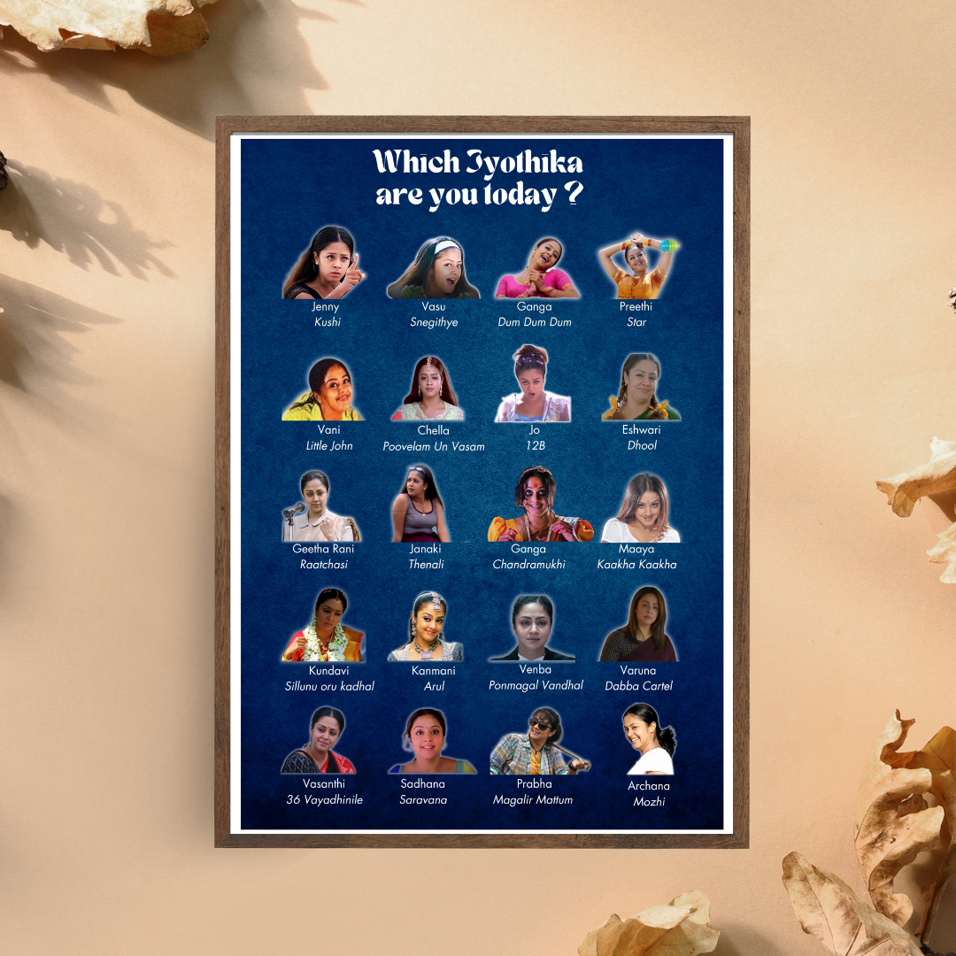 Which Jyothika are you TODAY ?