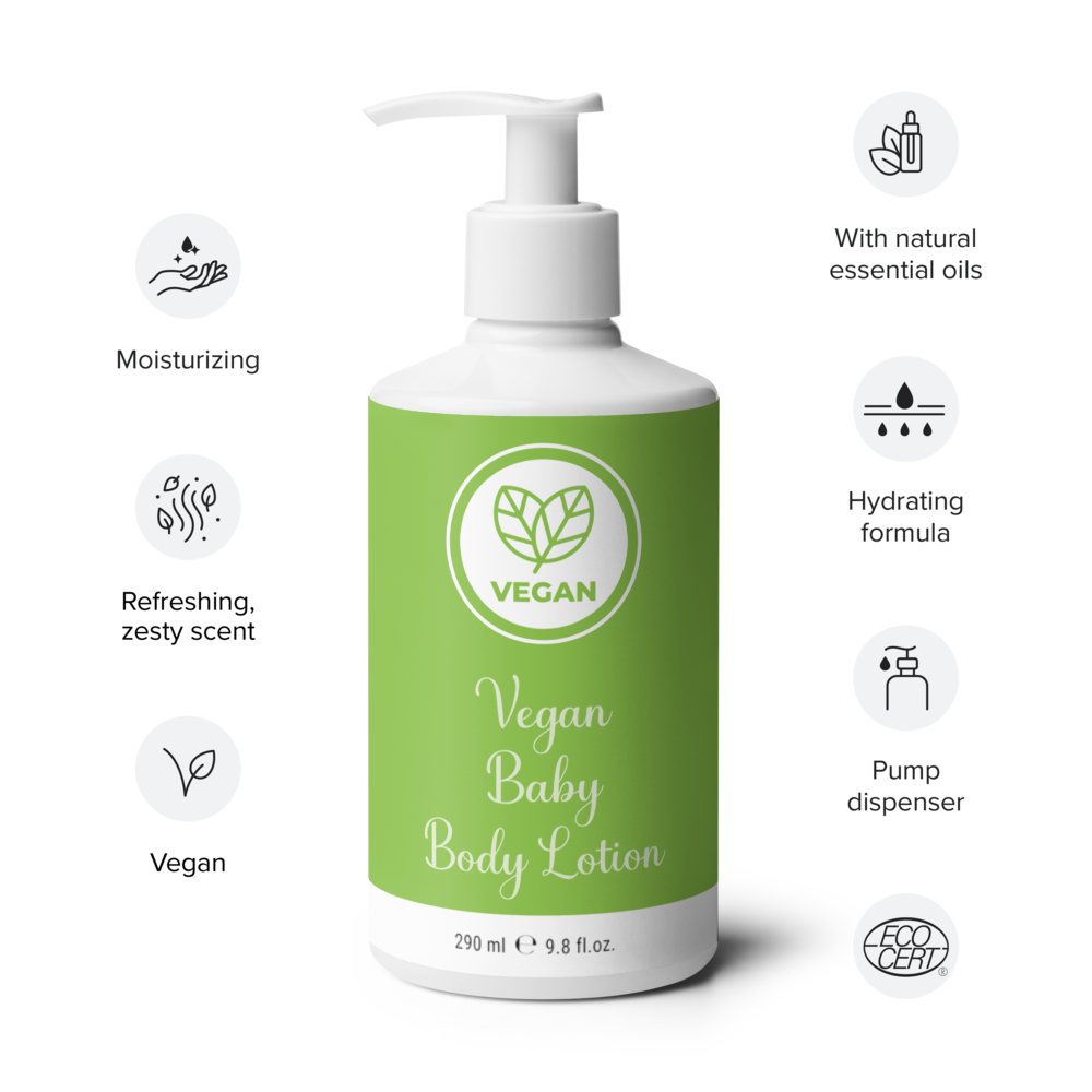Vegan Baby Body Lotion -017
