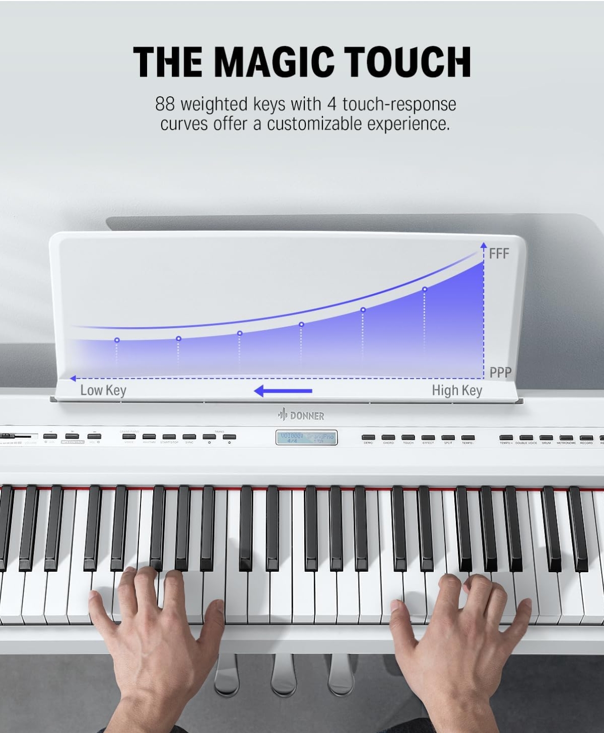  Donner DEP-20 Piano digital 88 teclas 