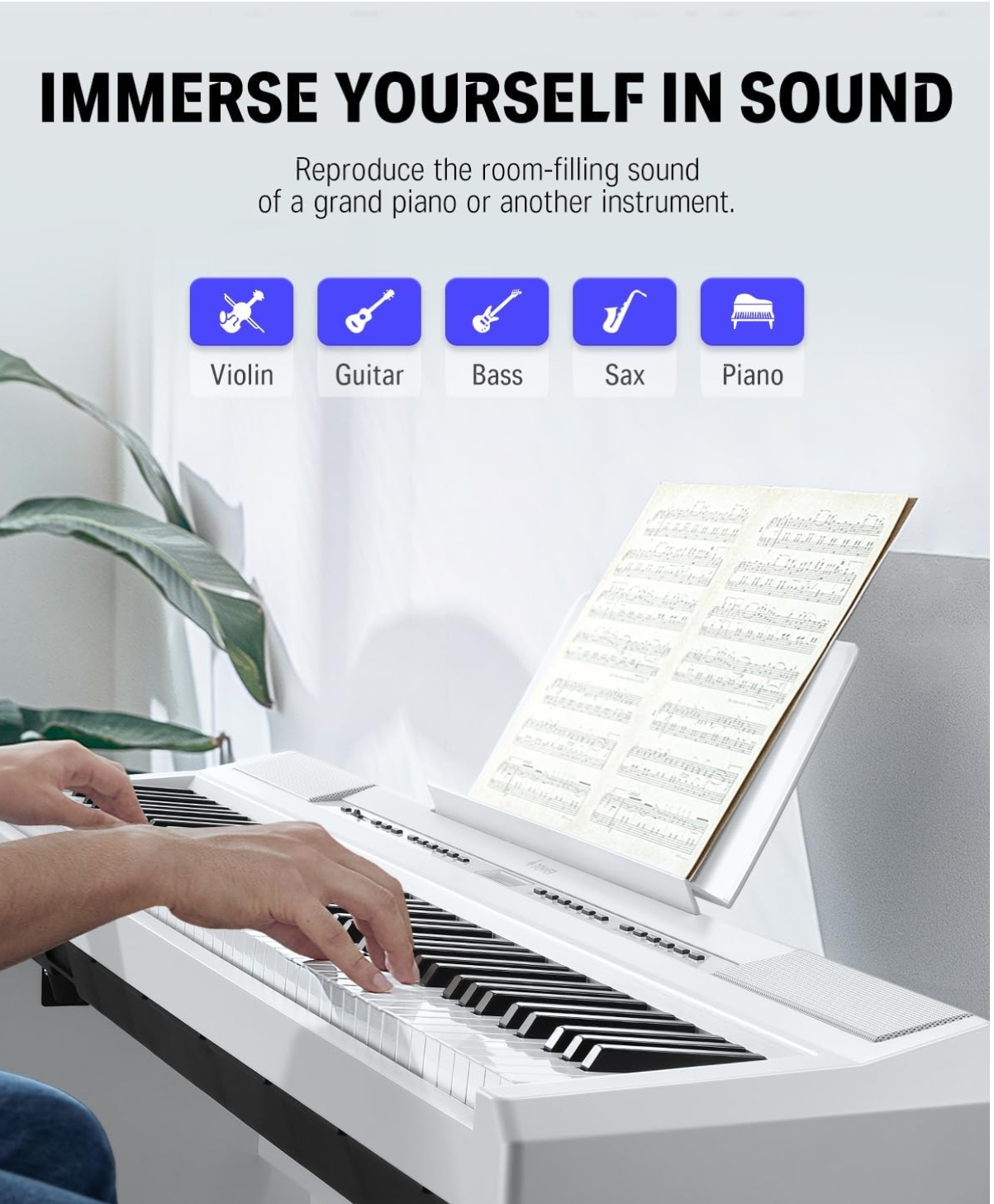  Donner DEP-20 Piano digital 88 teclas 
