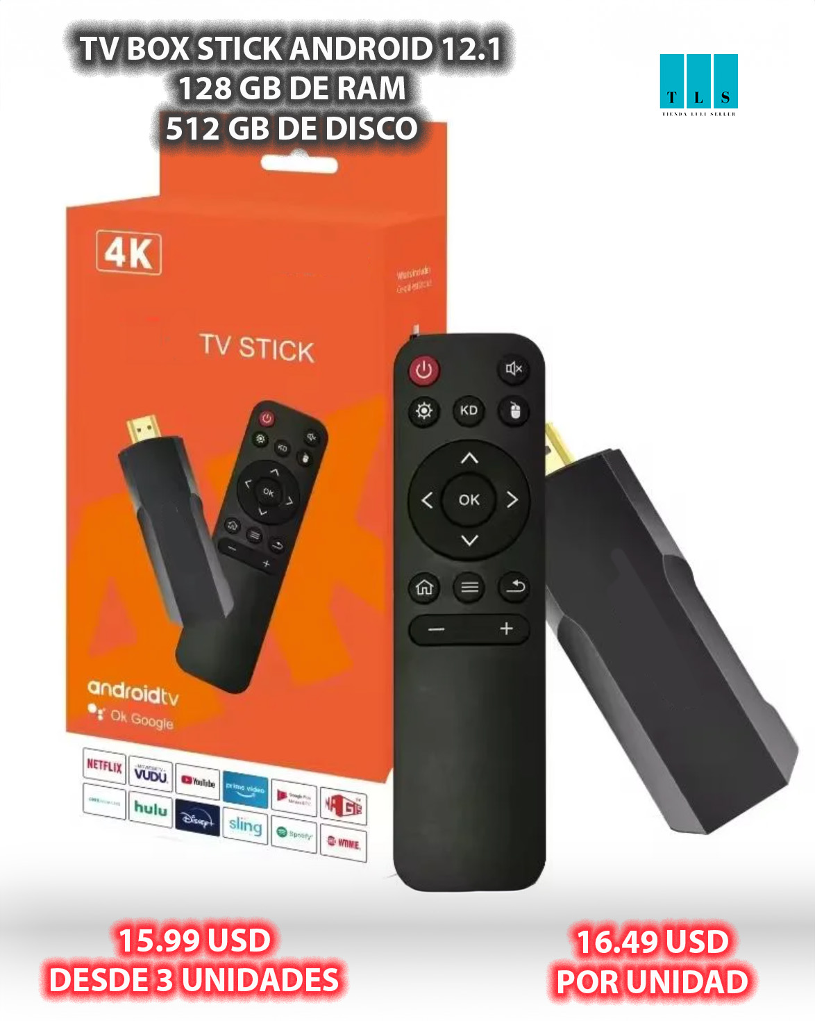 TV Box Stick Android 12.1