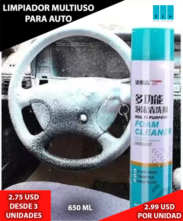 Limpiador Multiuso para Auto