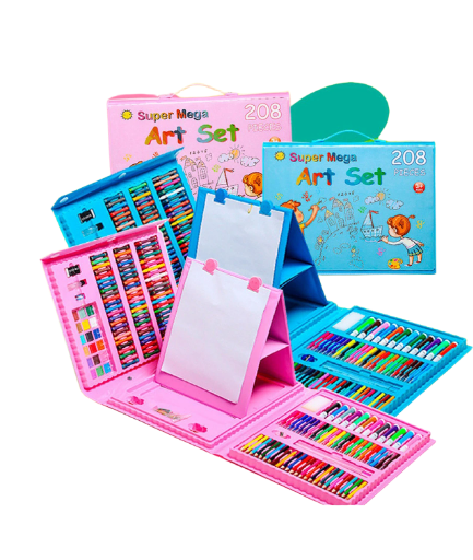 Juego de arte de 208 piezas