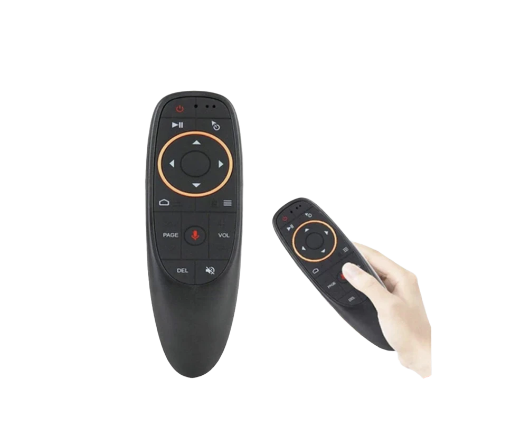 Air mouse con comando de voz