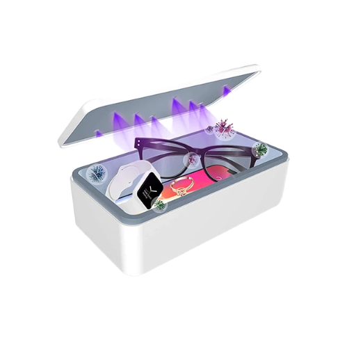 Caja esterilizadora con luz UV