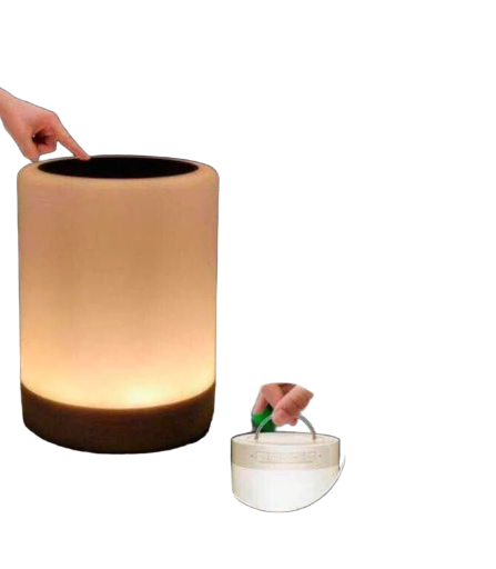 Lámpara multicolor con parlante Bluetooth