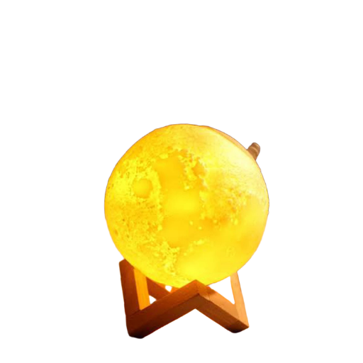 Lámpara Luna con Humidificador